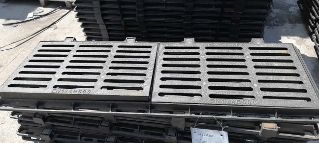 永泰球墨铸铁连体双篦展示